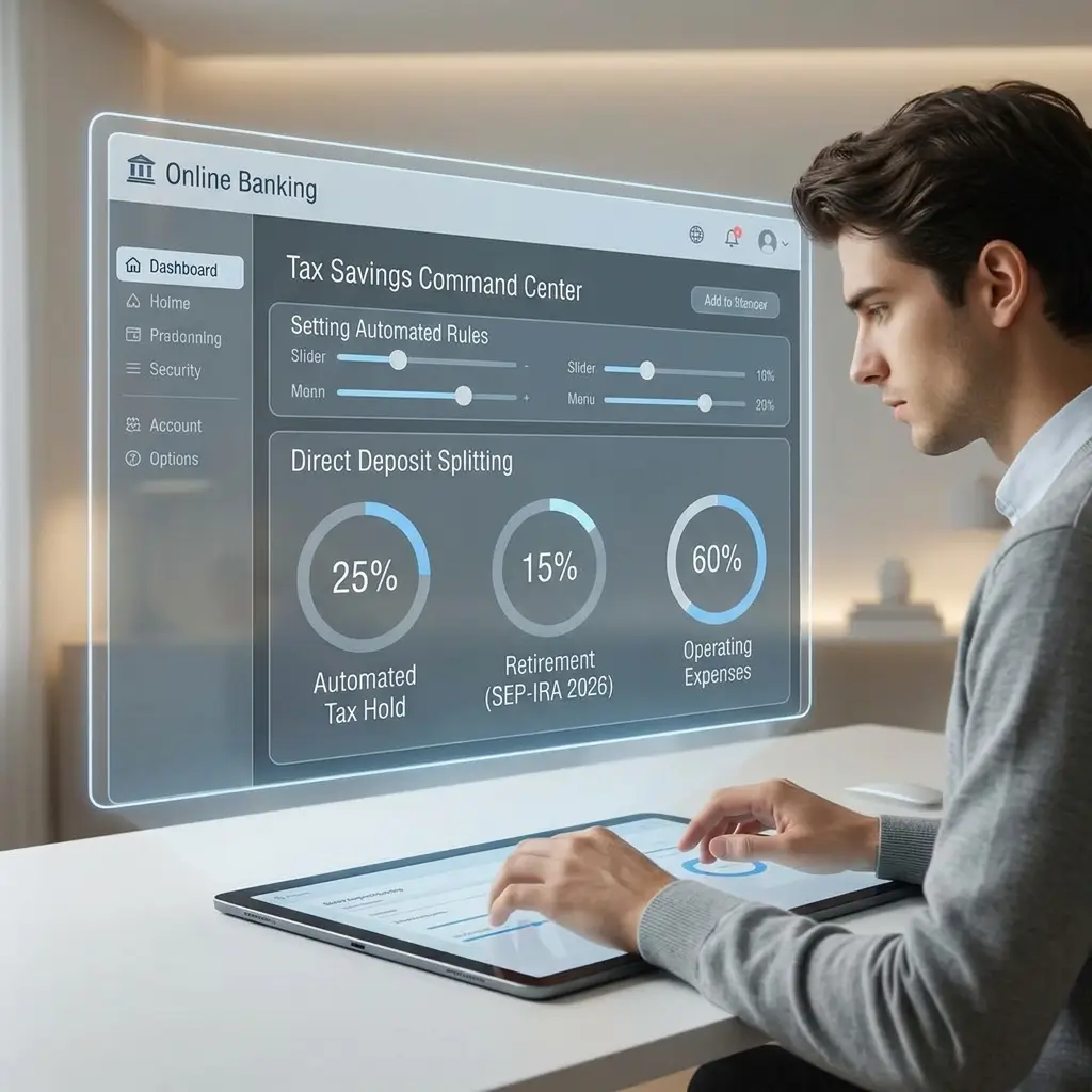 Automate Tax Savings with Online Banking